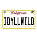 California Basic License Plate