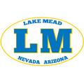 Lake Mead LM Blue Gold Euro Oval