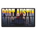 Port Austin in Big Letters
