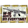 M16 BEATS 911