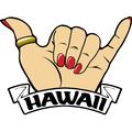 Hawaii Female Hang Loose Hand
