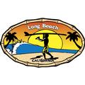 Long Beach Endless Summer Oval Bamboo