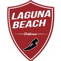 Laguna Beach Vertical Red Shield