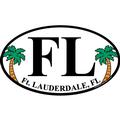 Ft Lauderdale, FL Euro with Palm Trees