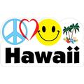 Hawaii Peace Heart Happy Palms