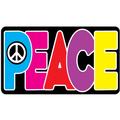 Colorful Peace Rectangle