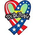 We the People Heart Ribbon