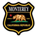 Black & Gold California Republic Shield