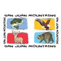 San Juan Mountains 4up Animals
