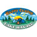 Lake Havasu Happy Camper Oval - Flat 