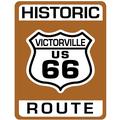 Historic Route 66 Brown Sign