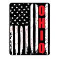 Ohio American Flag Vertical 