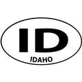 Idaho ID Euro Oval