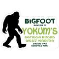 Bigfoot Saw Me Yokum's Seneca Rocks