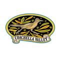 Coachella Valley Gold Roadrunner in Oval