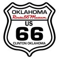 Route 66 Museum R66 Oklahoma Shield