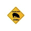 Arizona State Parks Javelina Pig Sign