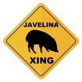 Arizona State Parks Javelina Pig Sign