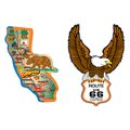Santa Monica Bait Tackle Ca Map & Eagle