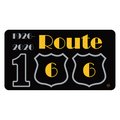 Route 66 Gift Shop Retro Font Shields