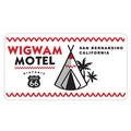 Wigwam Motel R66 Tent White Background