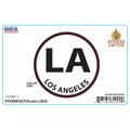 Hollywood Souvenir City LA Los Angeles White Cir
