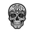 RT66 Main Street Sugar Skull