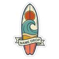 Surfboard Wave