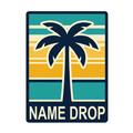 Retro Palm Tree