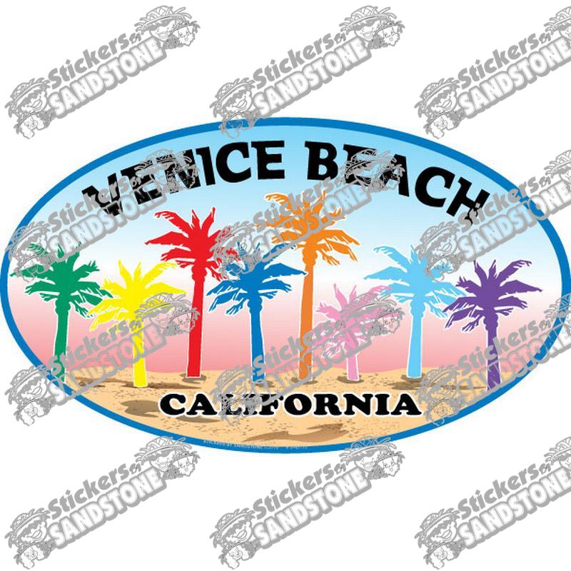 Stickers by Sandstone 8 Colored Palms